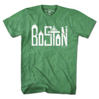 Boston Team Skyline Letters T-shirt - Chowdaheadz