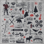 Maine Tourist Attraction Hoodie - Chowdaheadz