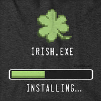 Irish.exe Installing... Hoodie - Chowdaheadz
