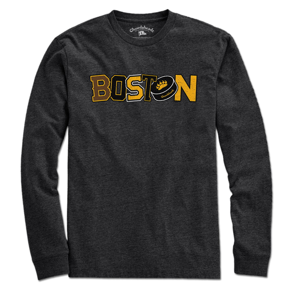 Boston Black & Gold Pride T-Shirt - Chowdaheadz