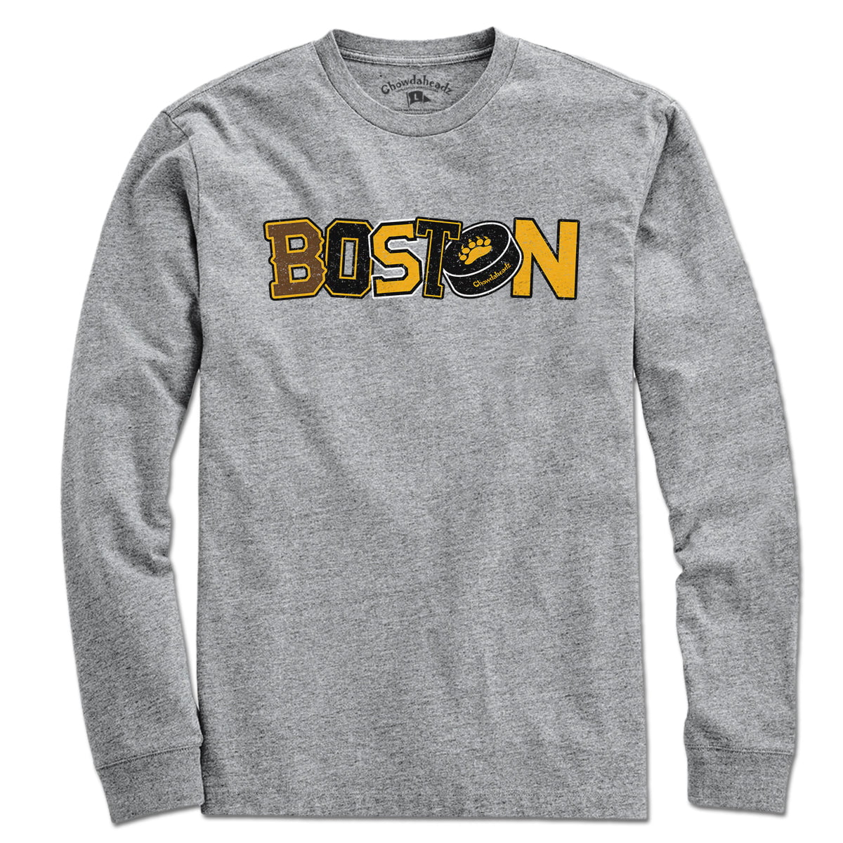 Boston Black & Gold Pride T-Shirt - Chowdaheadz