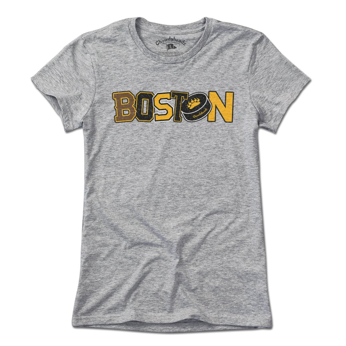 Boston Black & Gold Pride T-Shirt - Chowdaheadz