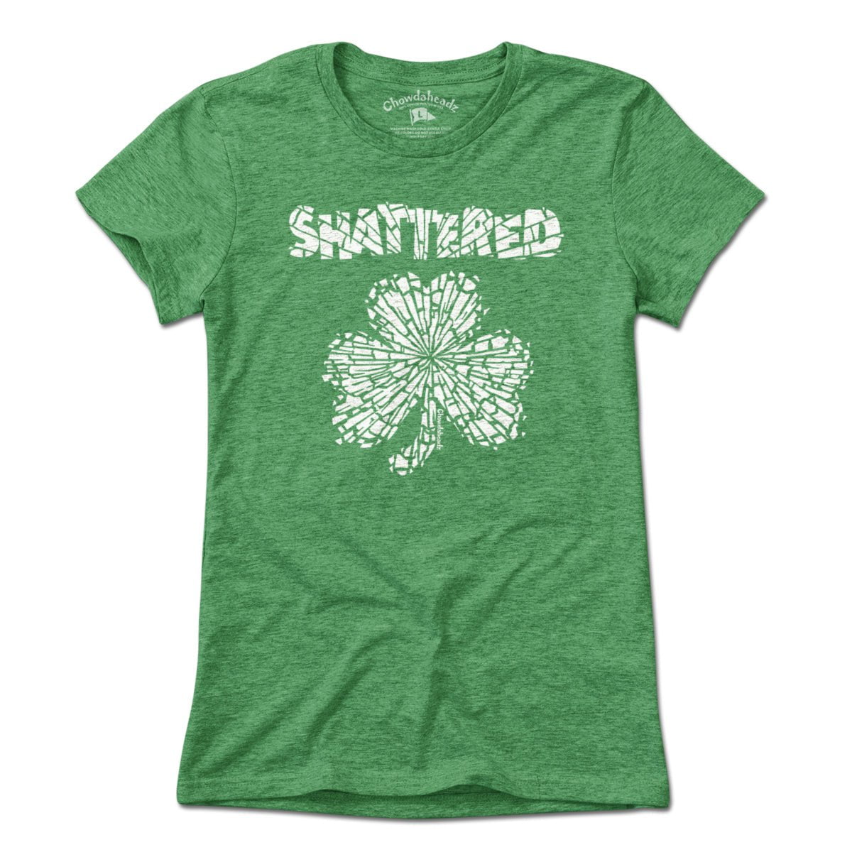 Shattered Shamrock T-Shirt - Chowdaheadz