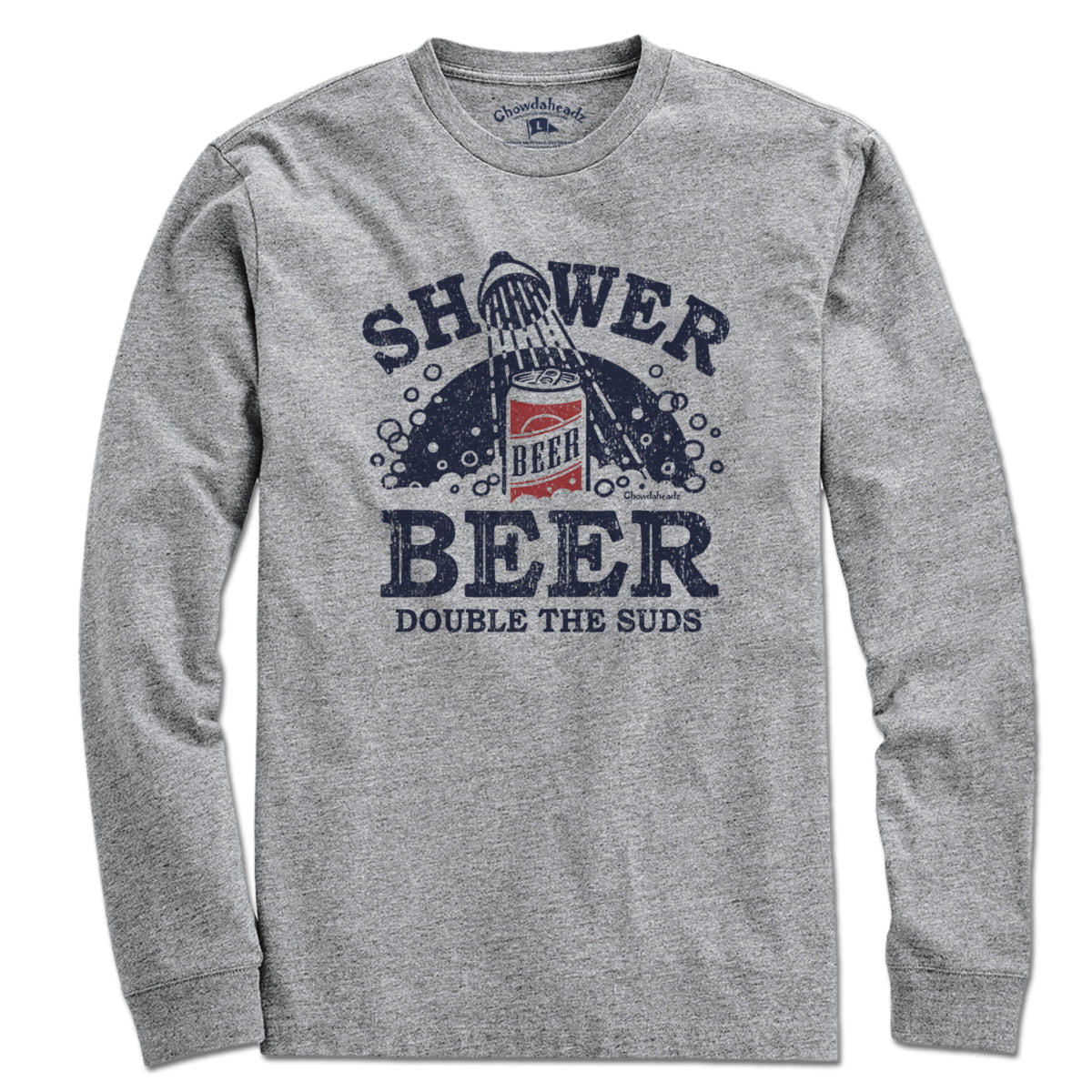 Shower Beer T-Shirt - Chowdaheadz
