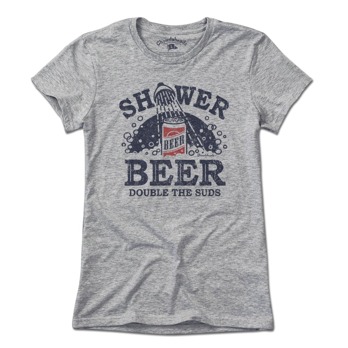 Shower Beer T-Shirt - Chowdaheadz