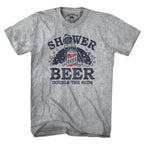 Shower Beer T-Shirt - Chowdaheadz