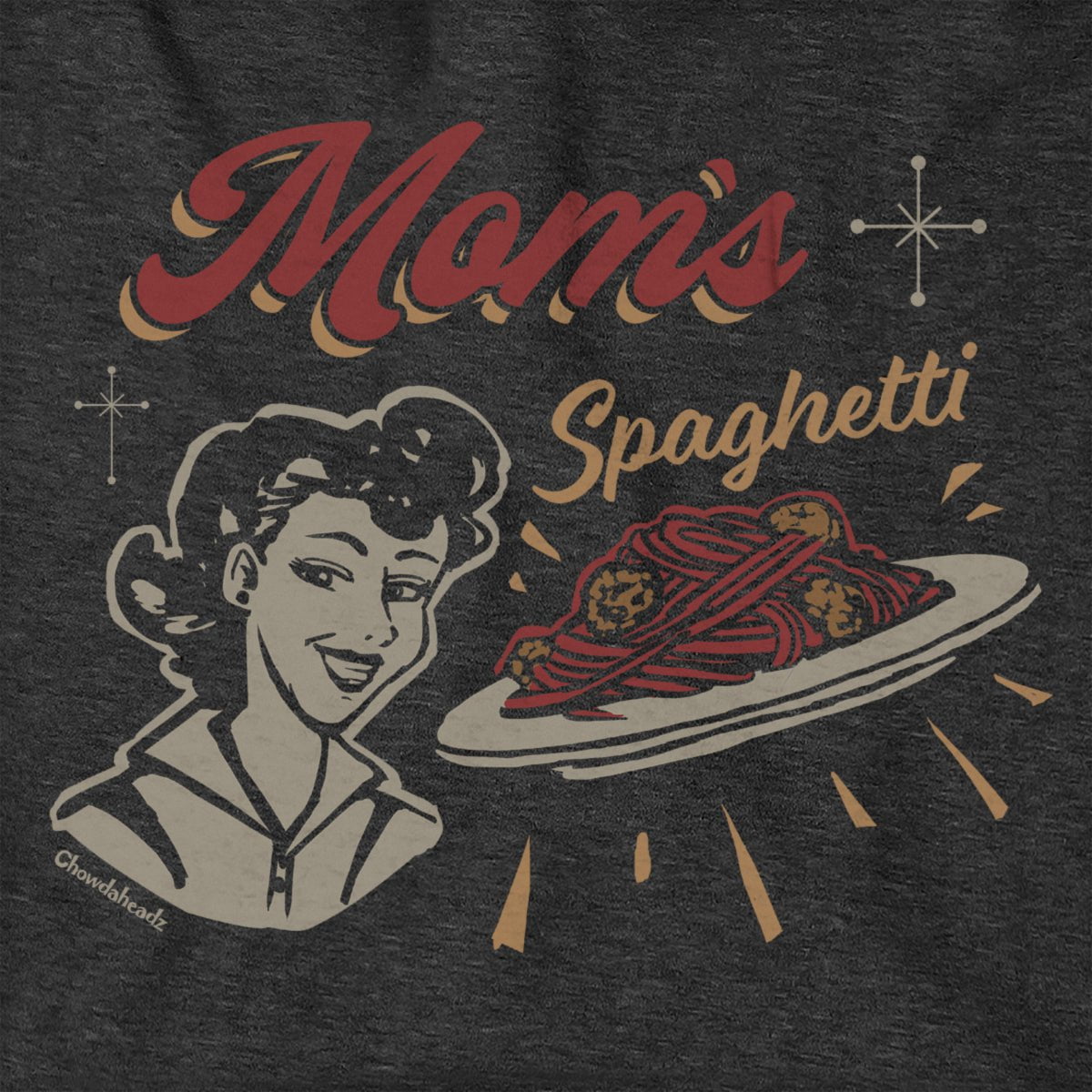 Mom's Spaghetti Hoodie - Chowdaheadz
