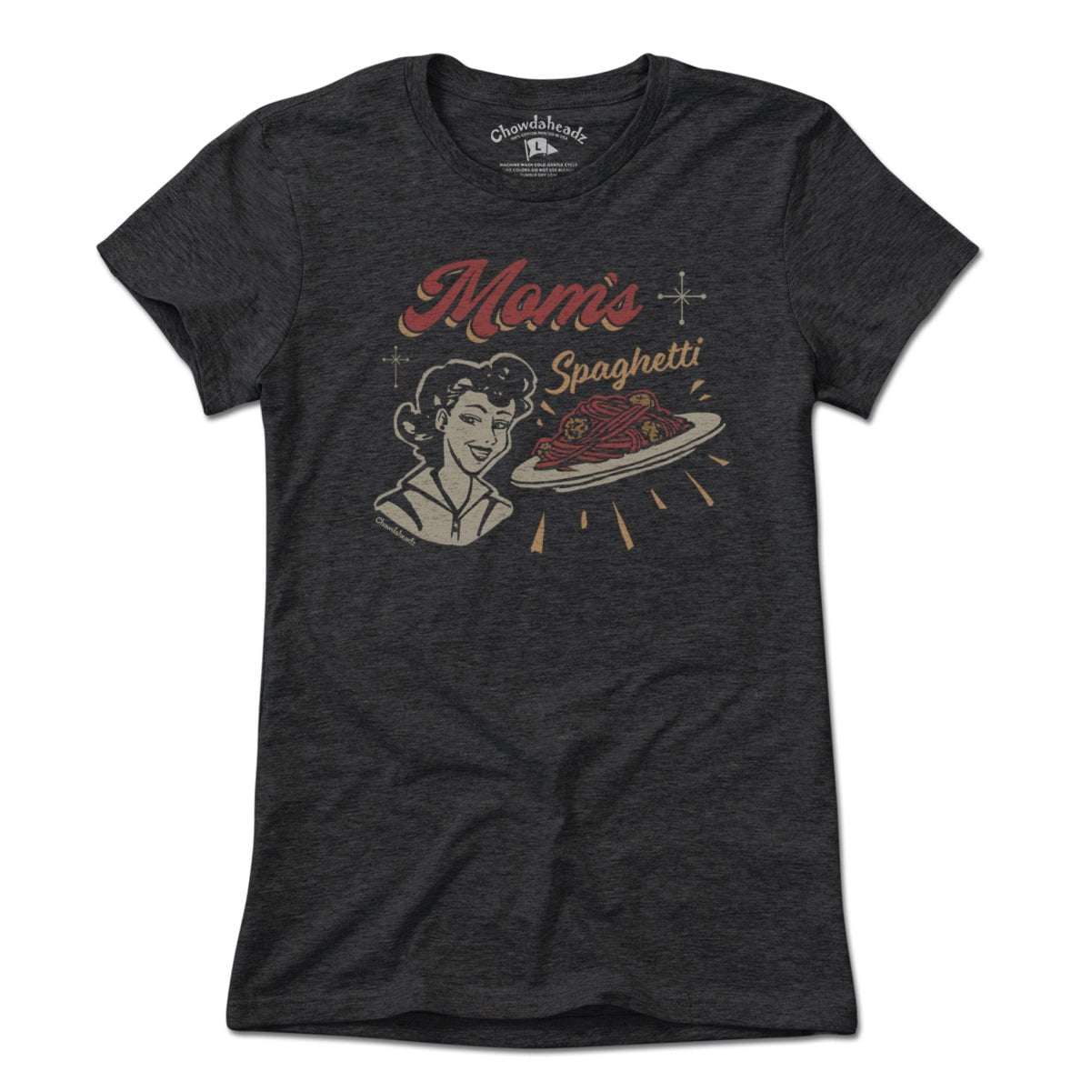 Mom's Spaghetti T-Shirt - Chowdaheadz
