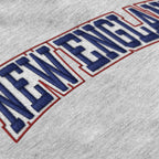 New England Arch Faux Embroidery Hoodie - Chowdaheadz