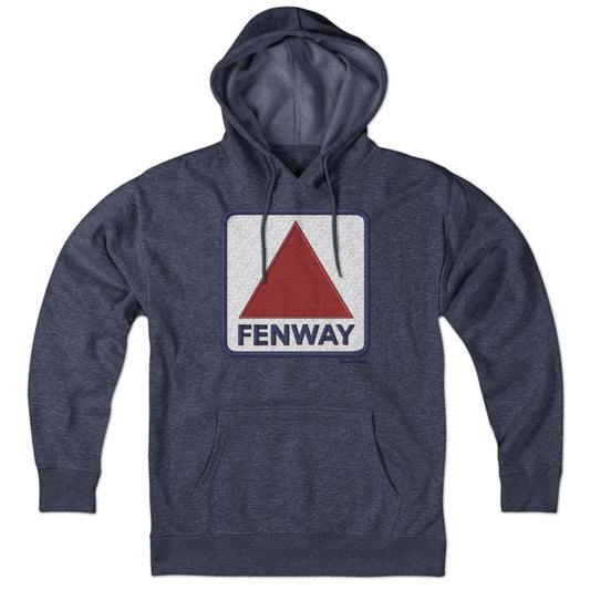 Fenway Sign Faux Embroidery Hoodie - Chowdaheadz