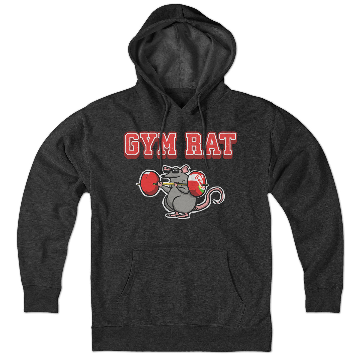 Gym Rat Hoodie - Chowdaheadz