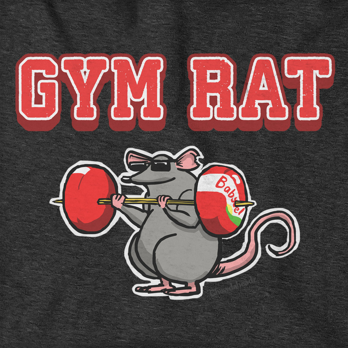 Gym Rat Hoodie - Chowdaheadz