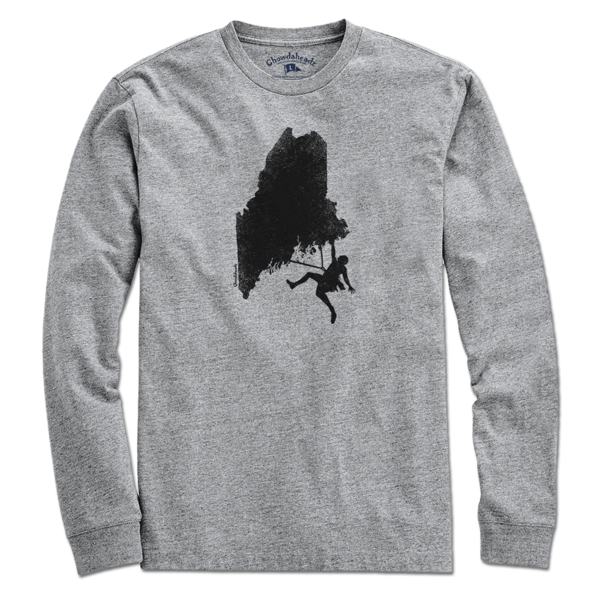Maine Rock Climber T-Shirt - Chowdaheadz