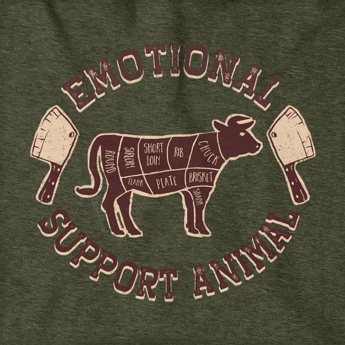 Emotional Support Animal Hoodie - Chowdaheadz