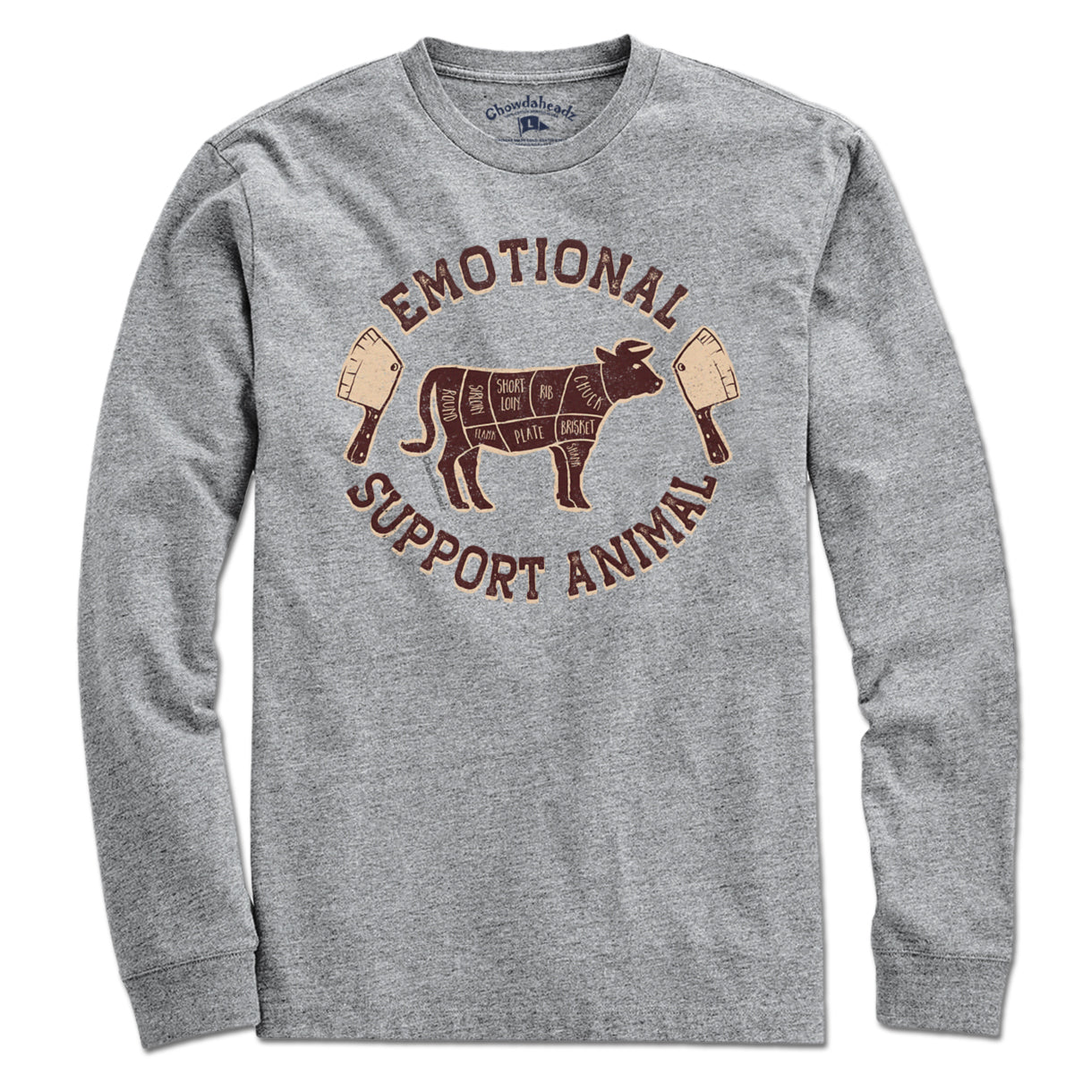 Emotional Support Animal T-Shirt - Chowdaheadz