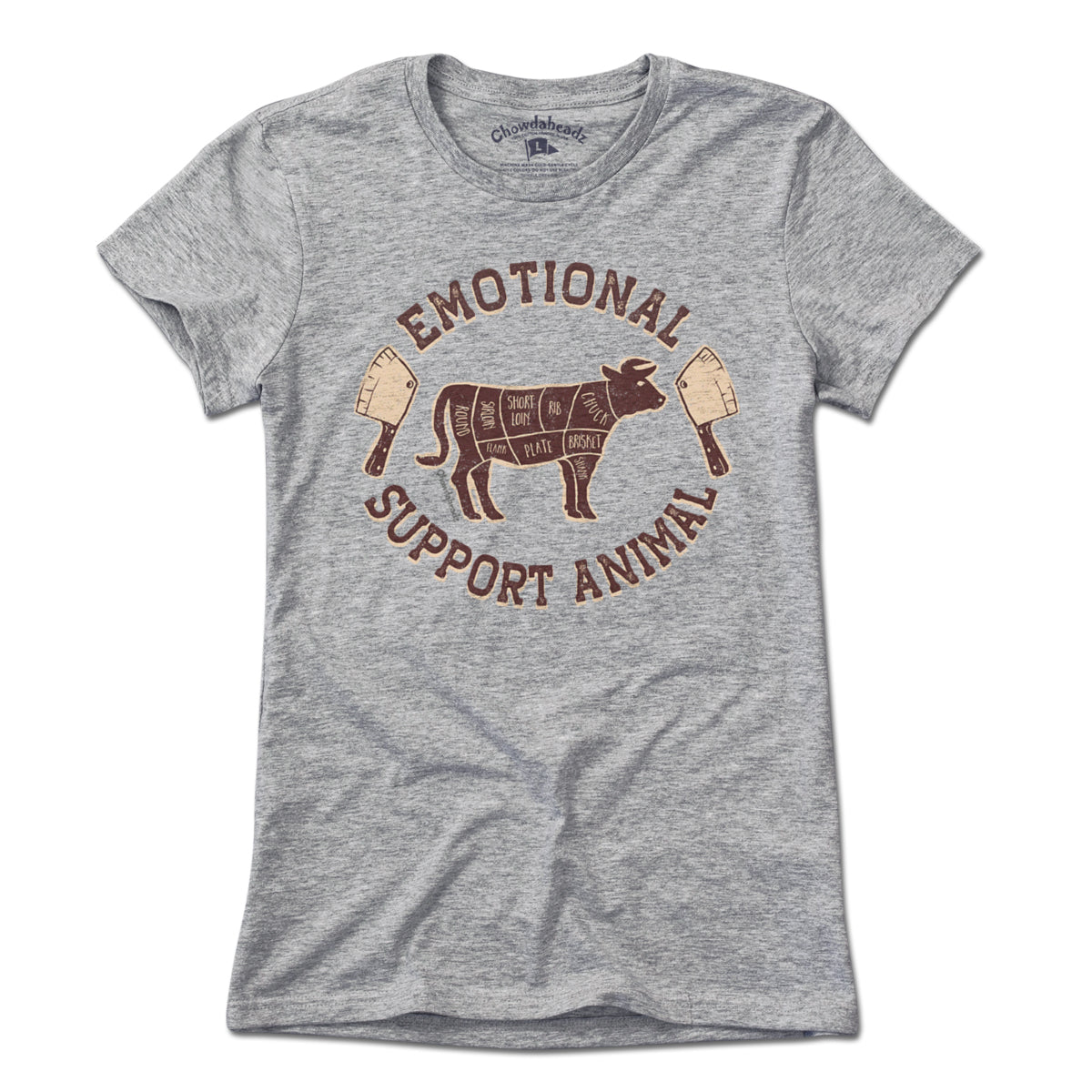 Emotional Support Animal T-Shirt - Chowdaheadz