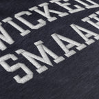 Wicked Smaaht Faux Embroidery Hoodie - Chowdaheadz