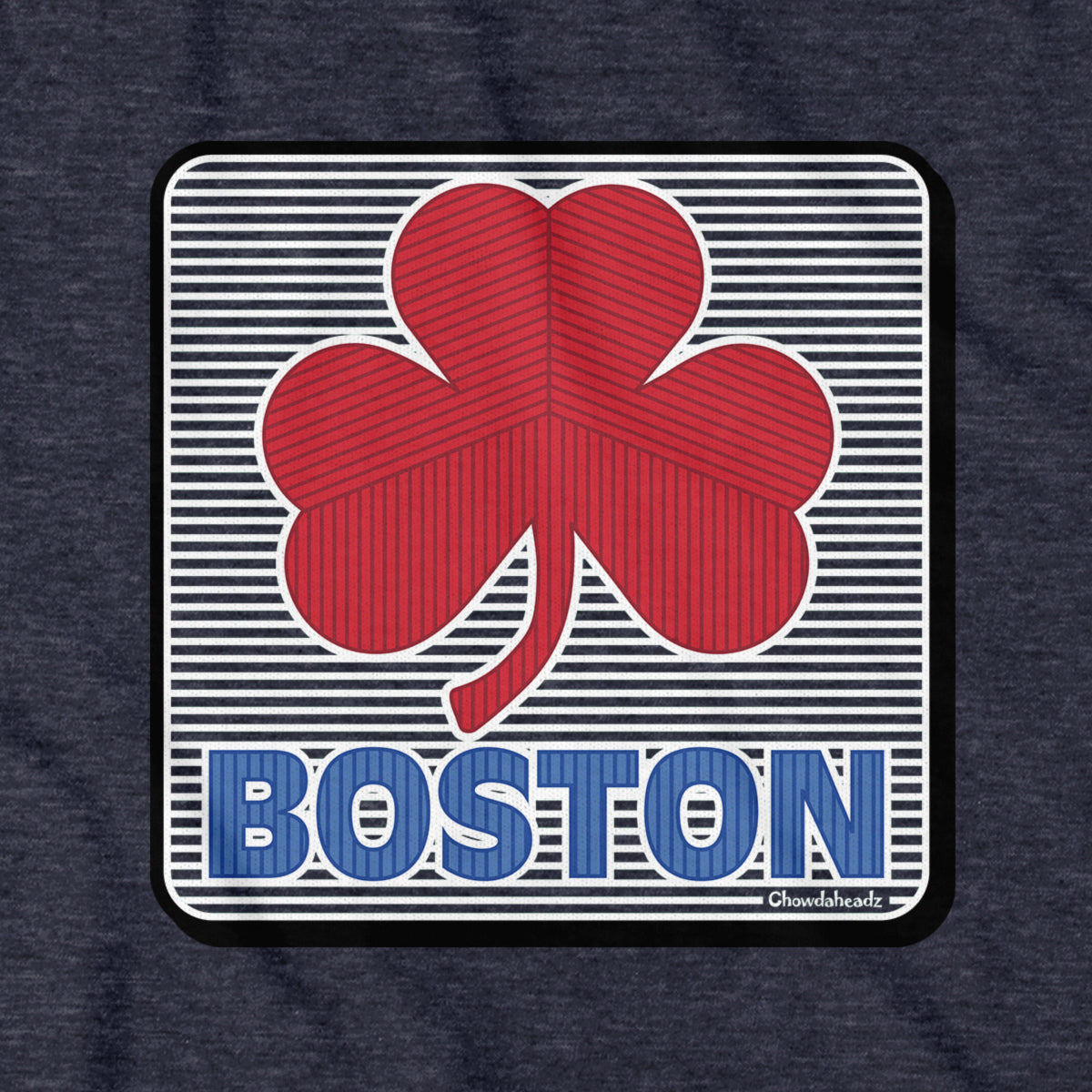 Boston Shamrock Line Drive Sign T-shirt - Chowdaheadz