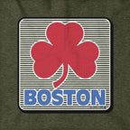 Boston Shamrock Line Drive Sign Hoodie - Chowdaheadz