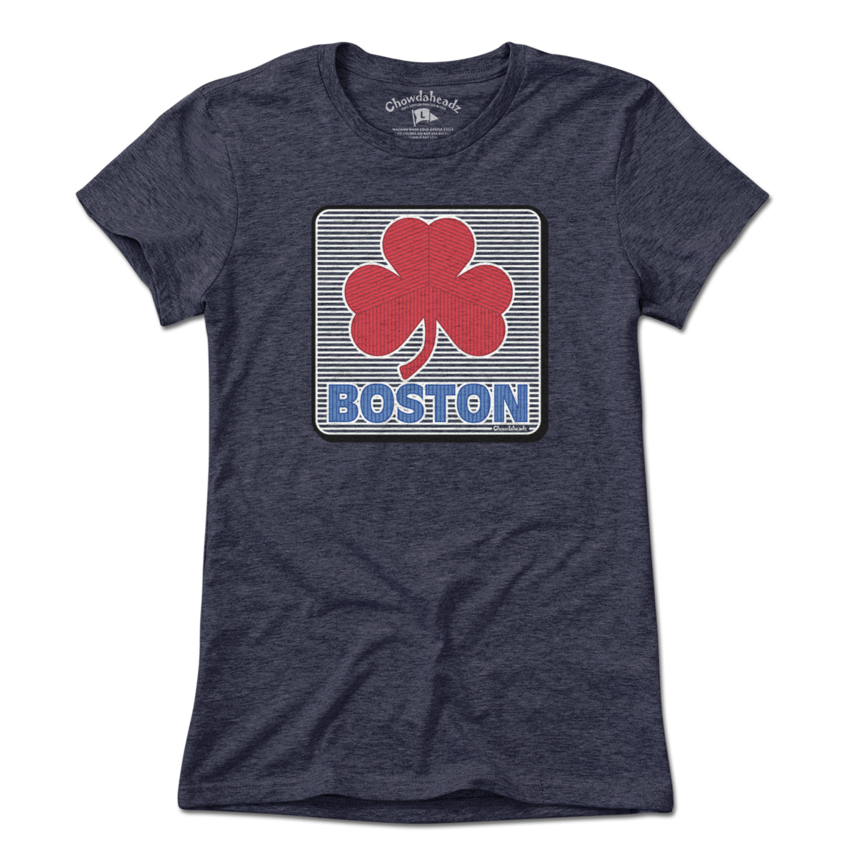 Boston Shamrock Line Drive Sign T-shirt - Chowdaheadz