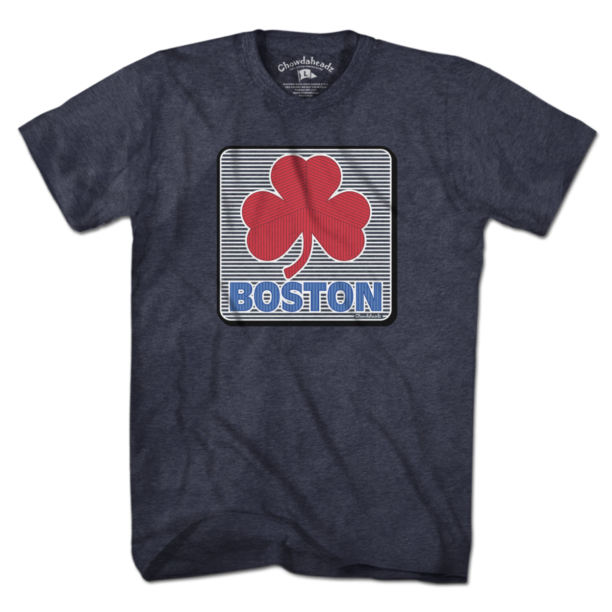 Boston Shamrock Line Drive Sign T-shirt - Chowdaheadz