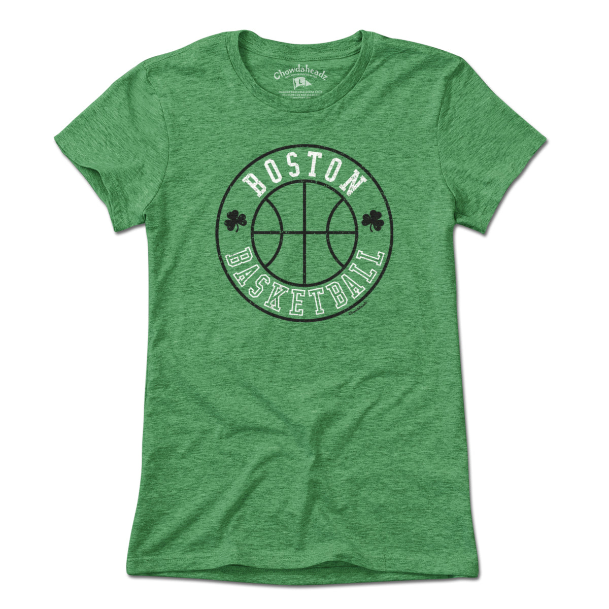 Boston Basketball Seal T-Shirt - Chowdaheadz
