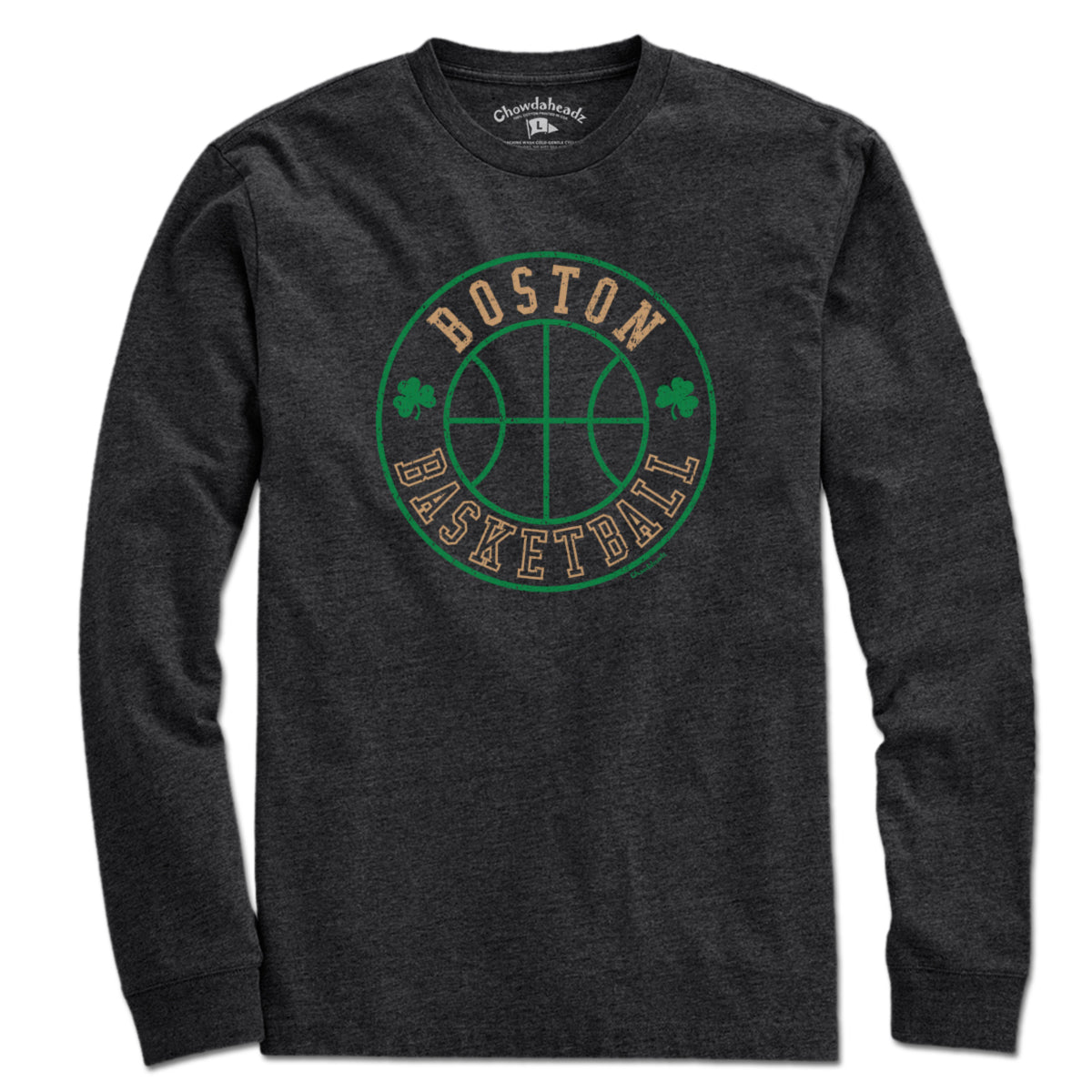 Boston Basketball Seal T-Shirt - Chowdaheadz