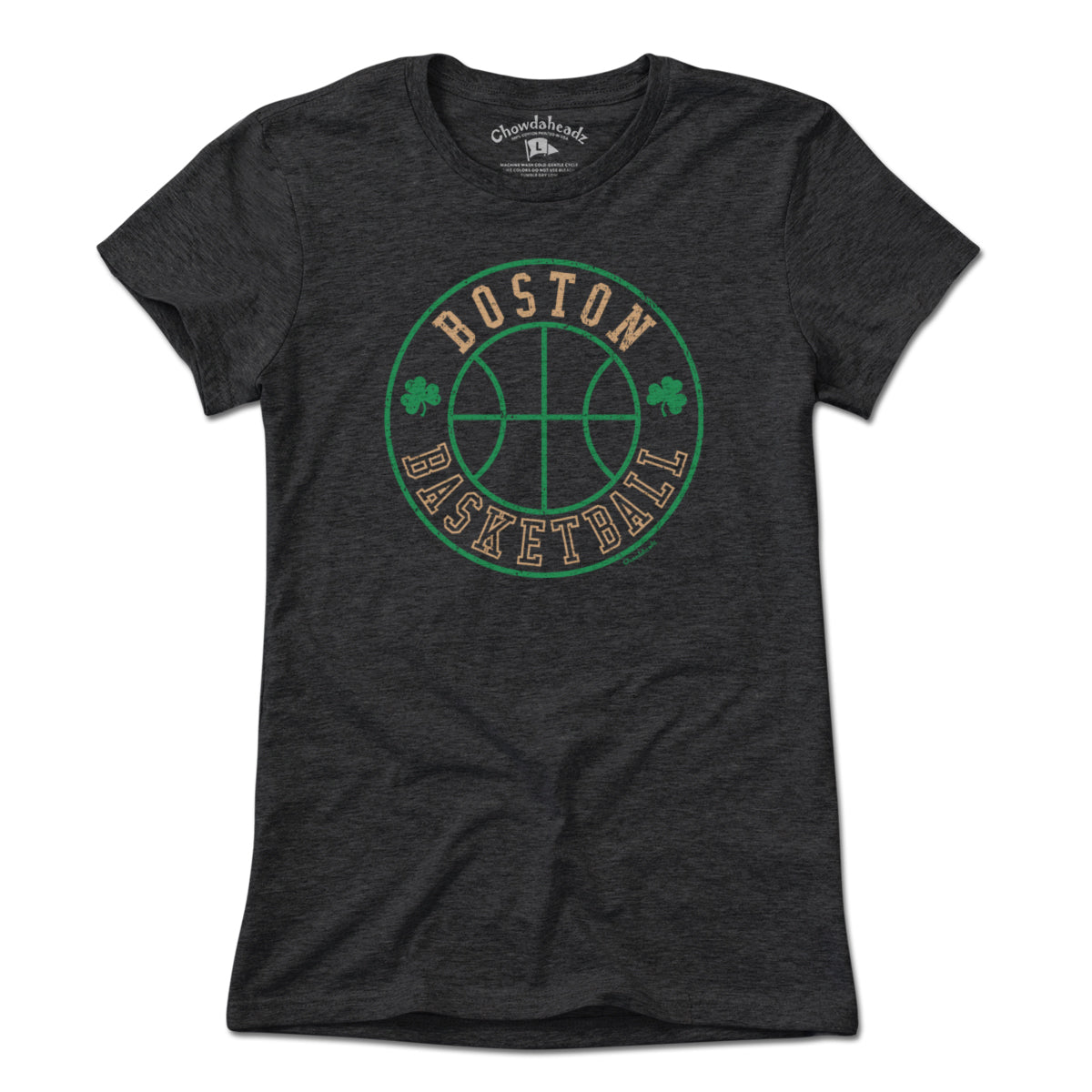 Boston Basketball Seal T-Shirt - Chowdaheadz