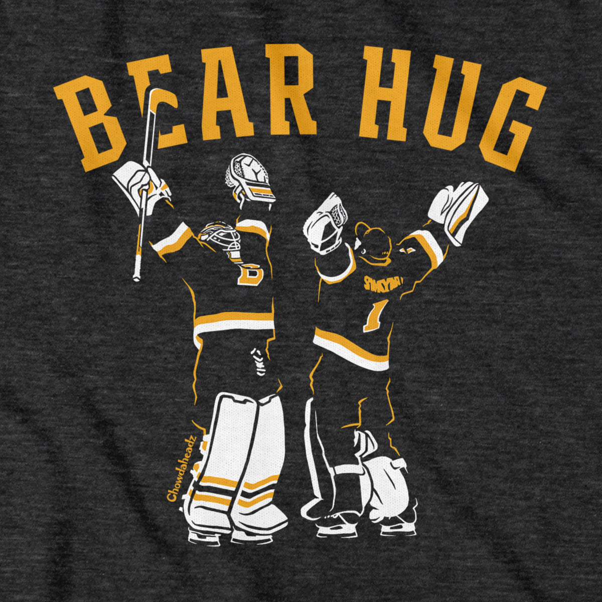 Bear Hug Boston Hockey T-Shirt - Chowdaheadz