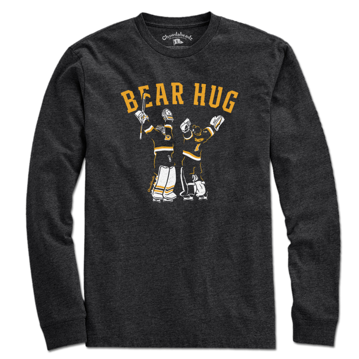 Bear Hug Boston Hockey T-Shirt - Chowdaheadz