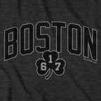 Boston Arch 617 Shamrock Blackout T-Shirt - Chowdaheadz