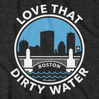 Love That Dirty Water Skyline Seal T-Shirt - Chowdaheadz