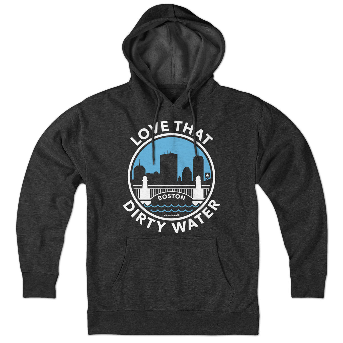 Love That Dirty Water Skyline Seal Hoodie - Chowdaheadz