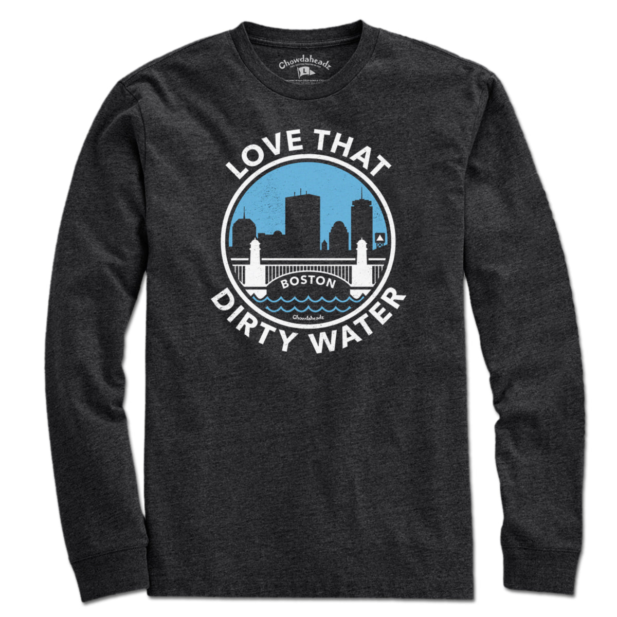 Love That Dirty Water Skyline Seal T-Shirt - Chowdaheadz