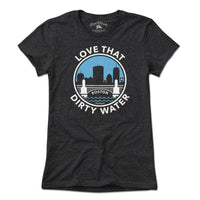 Love That Dirty Water Skyline Seal T-Shirt - Chowdaheadz