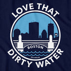 Love That Dirty Water Skyline Seal T-Shirt - Chowdaheadz