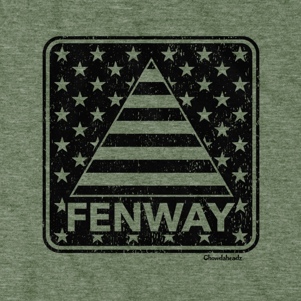 Fenway Stars & Stripes Blackout T-Shirt - Chowdaheadz