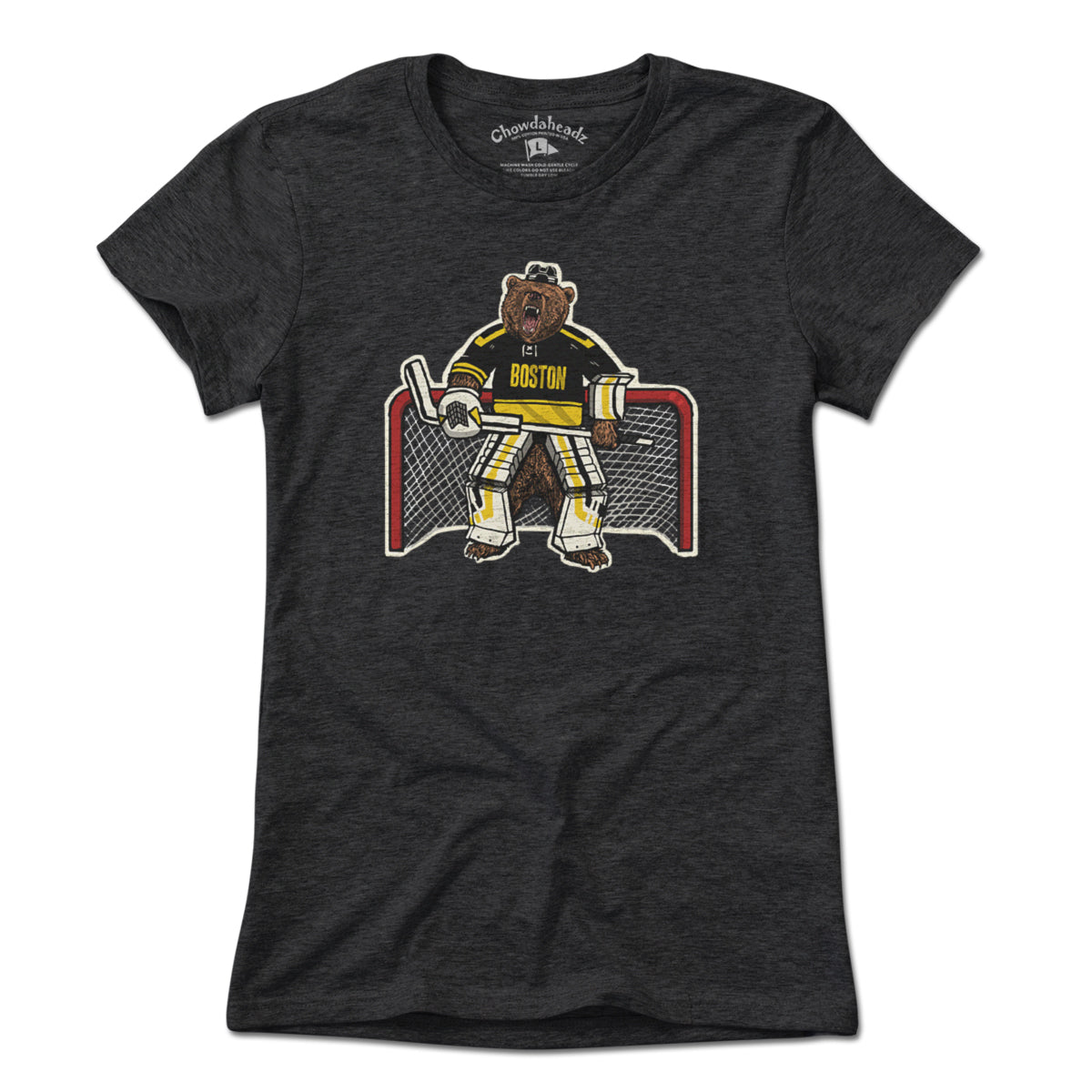 Goalie Bear T-Shirt - Chowdaheadz