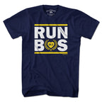 Run Bos 26.2 Heart T-Shirt - Chowdaheadz