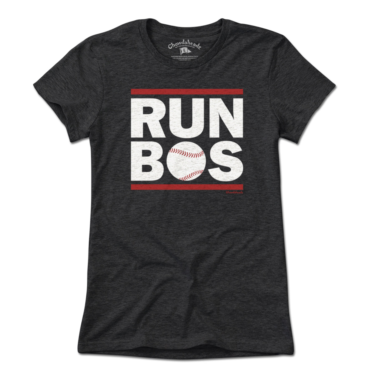 Run Bos Baseball T-Shirt - Chowdaheadz