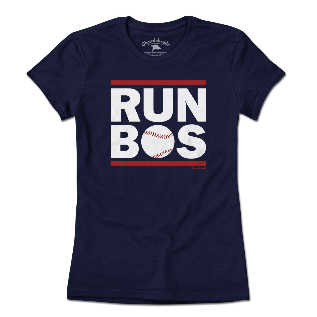 Run Bos Baseball T-Shirt - Chowdaheadz