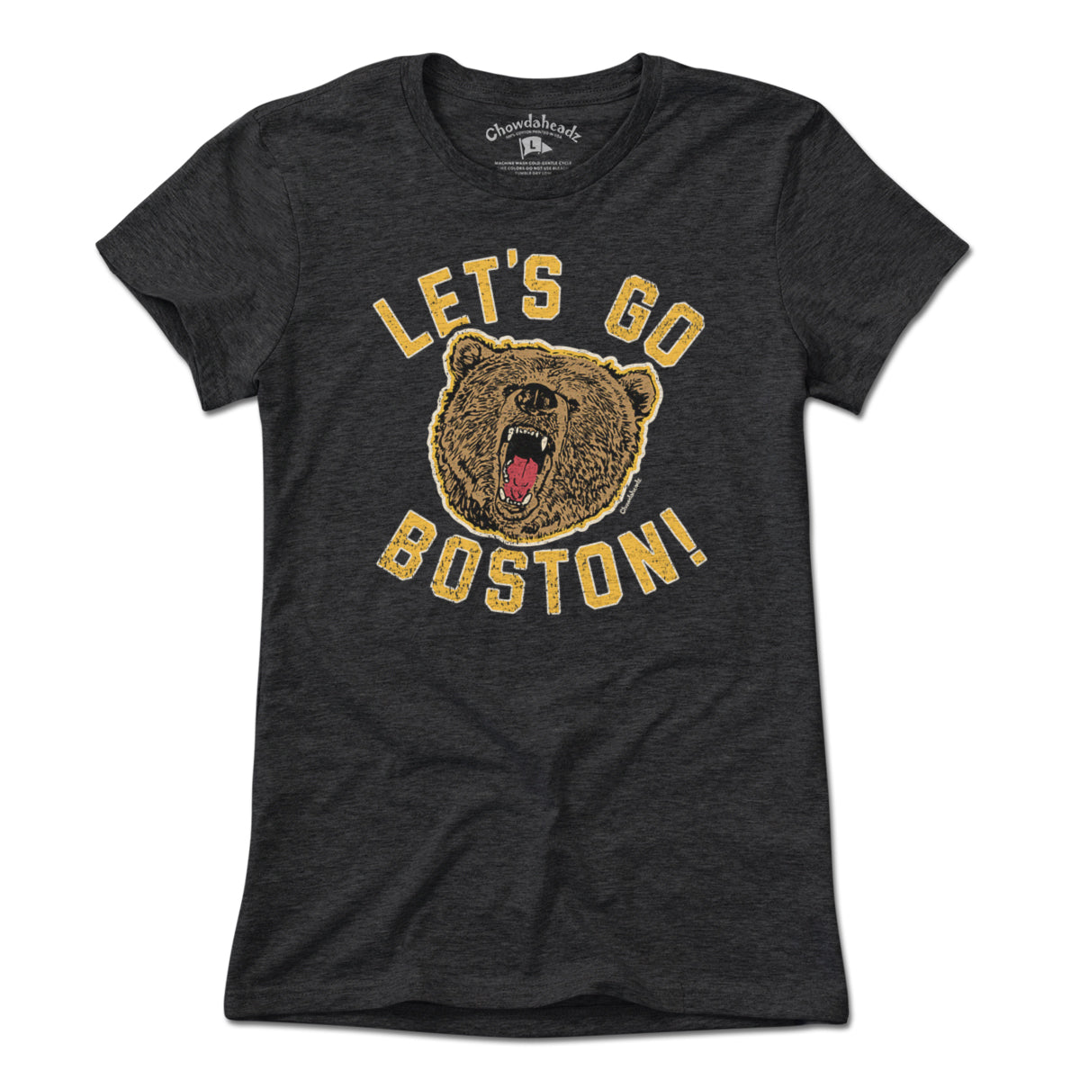Let's Go Boston Bear T-Shirt - Chowdaheadz