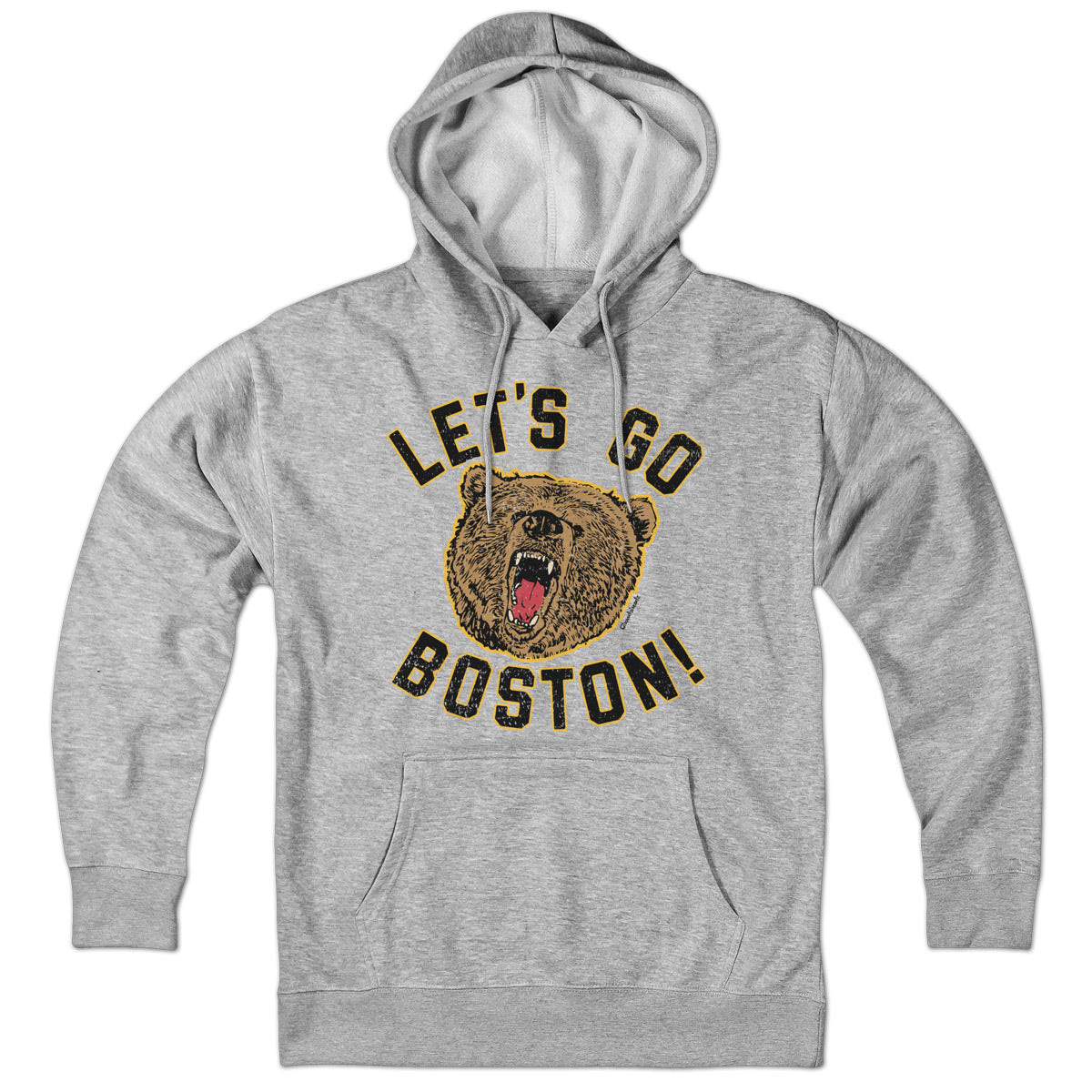 Let's Go Boston Bear Hoodie - Chowdaheadz