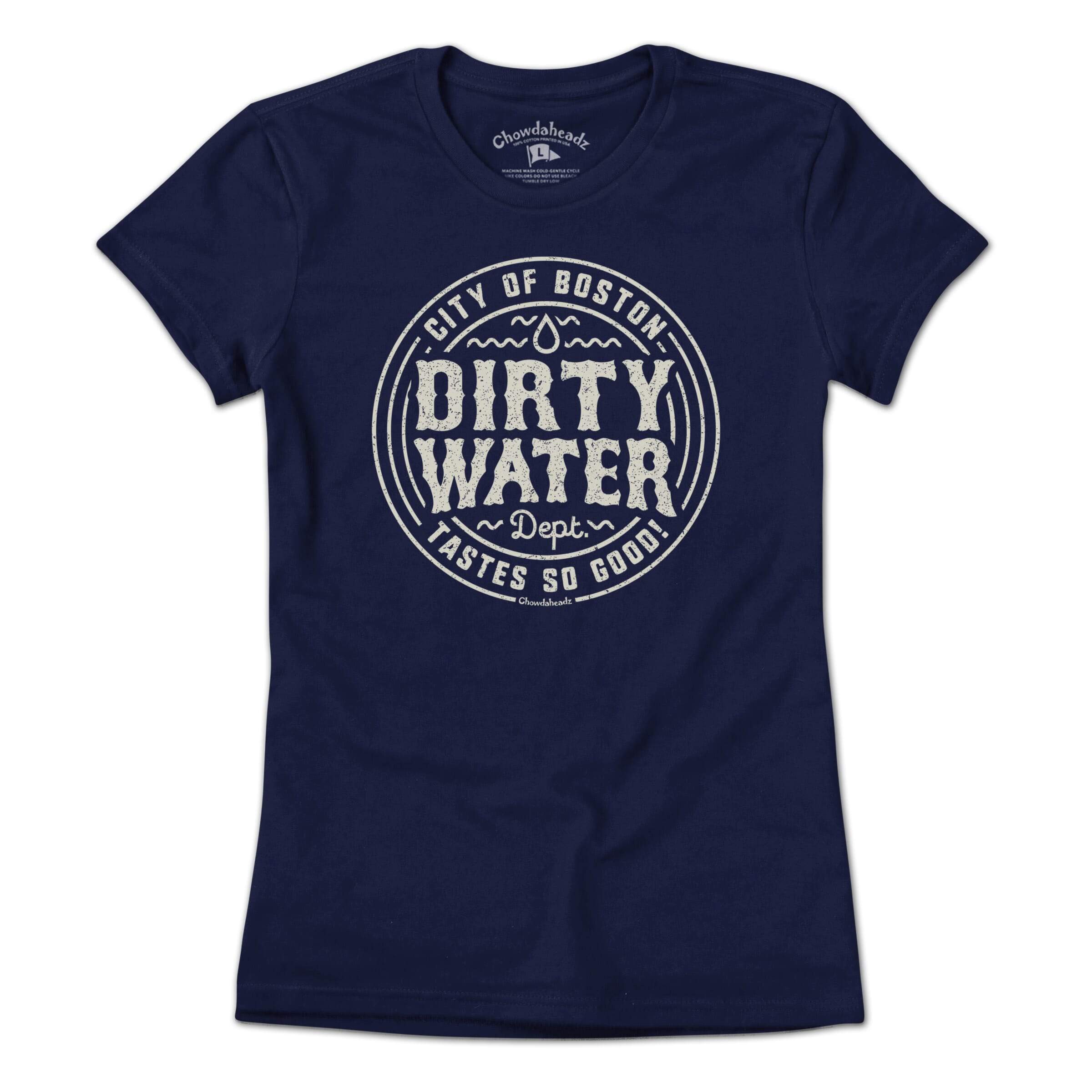 Boston Dirty Water Department T-Shirt - Chowdaheadz