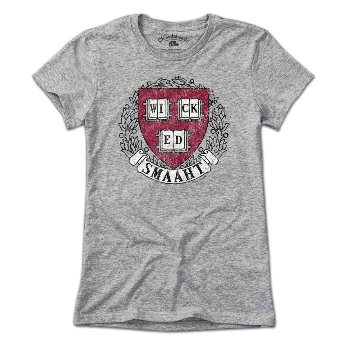 College Wicked Smaaht T-Shirt - Chowdaheadz