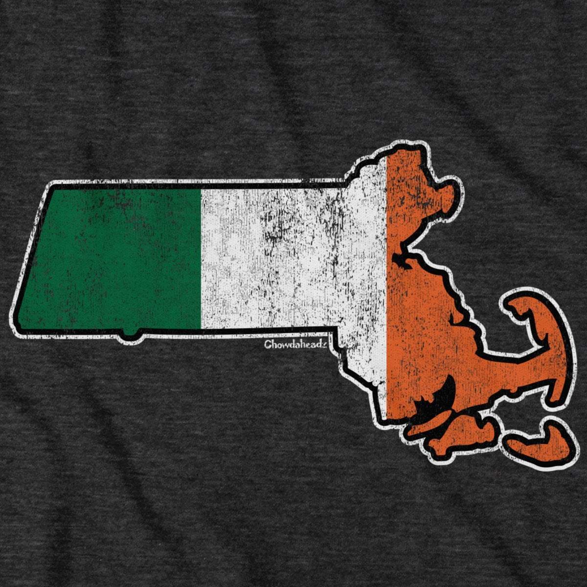 Irish Massachusetts T-shirt - Chowdaheadz