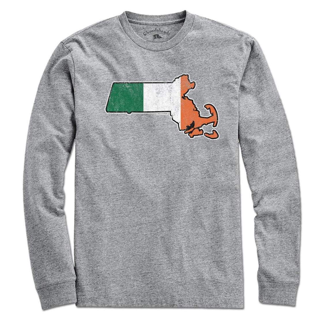 Irish Massachusetts T-shirt - Chowdaheadz