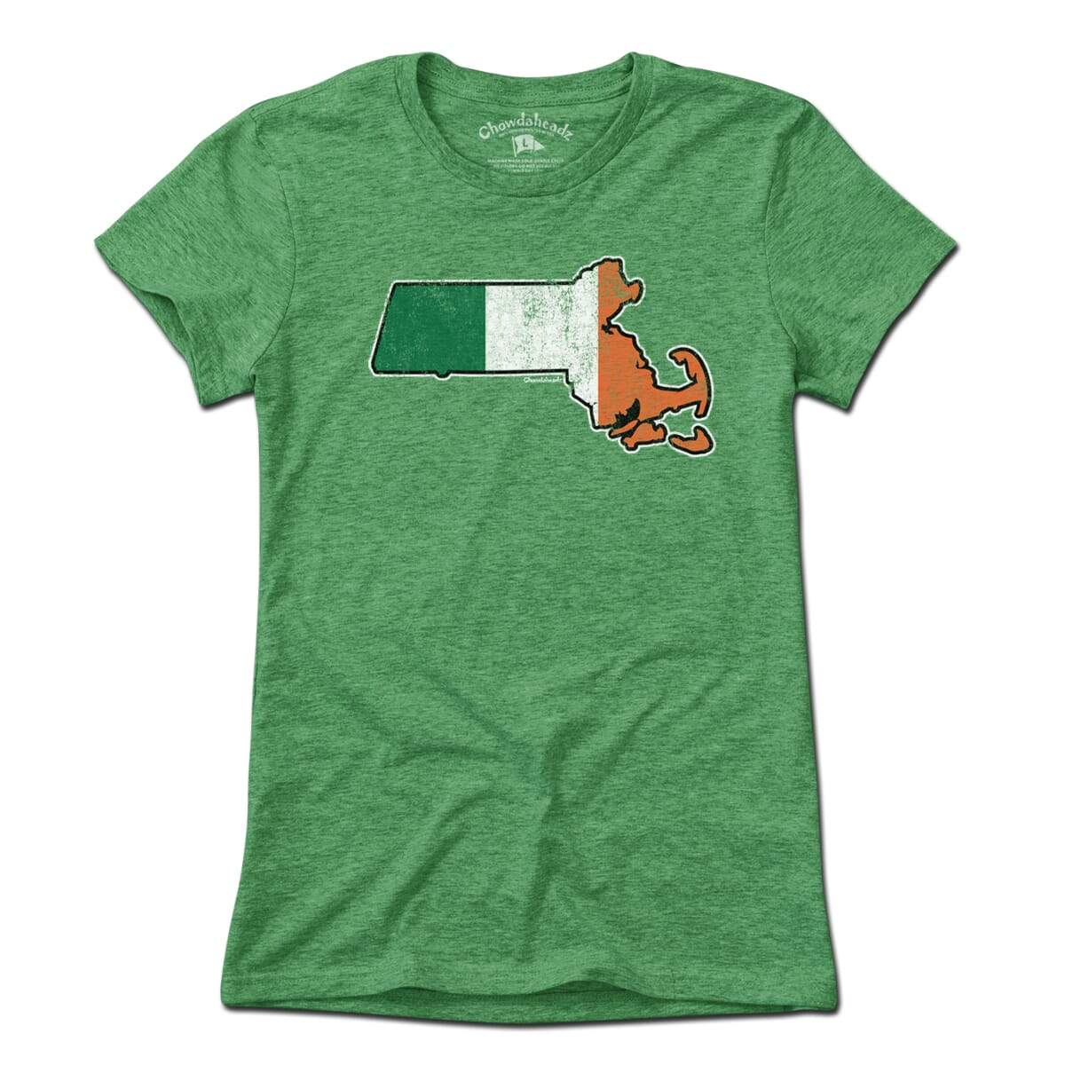 Irish Massachusetts T-shirt - Chowdaheadz