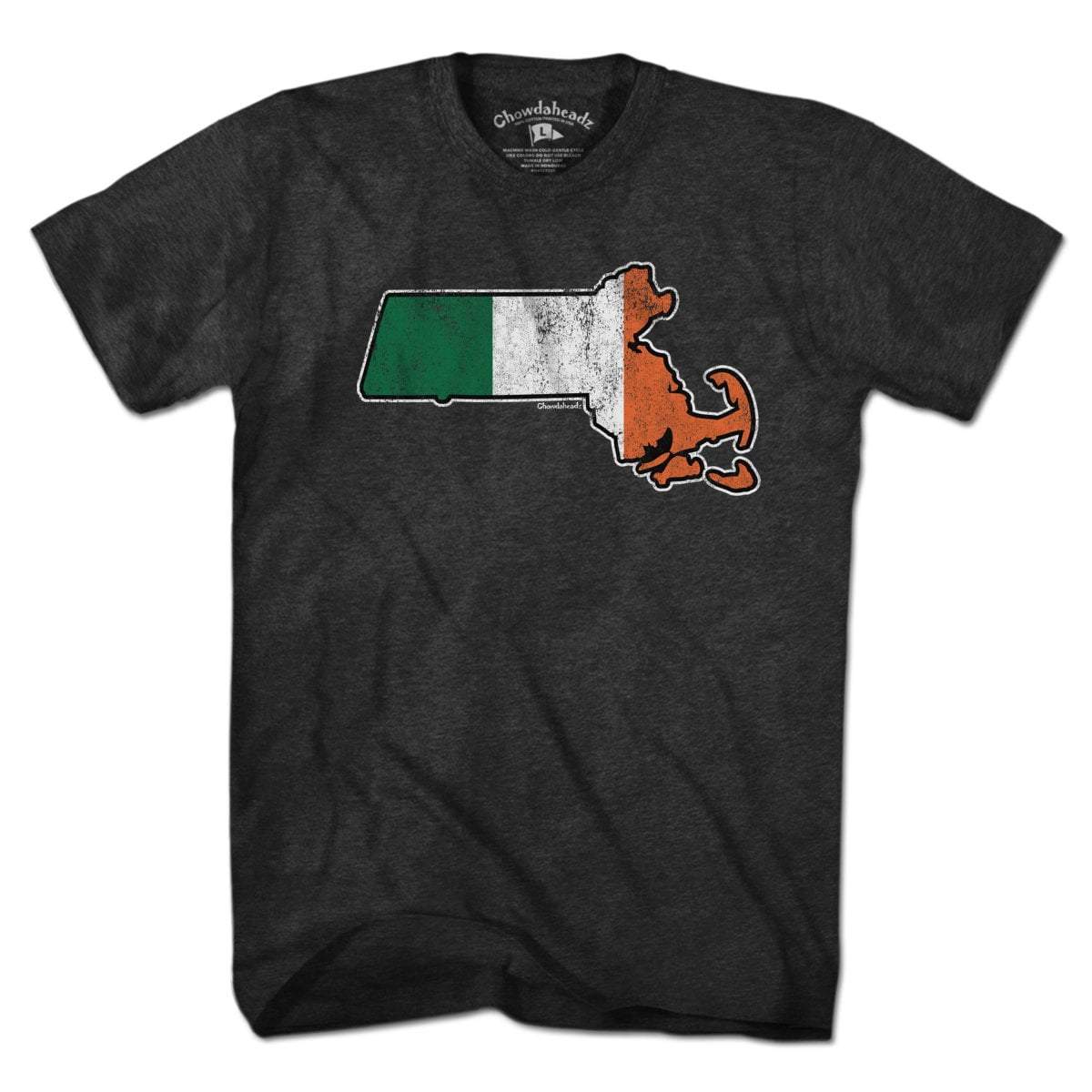 Irish Massachusetts T-shirt - Chowdaheadz