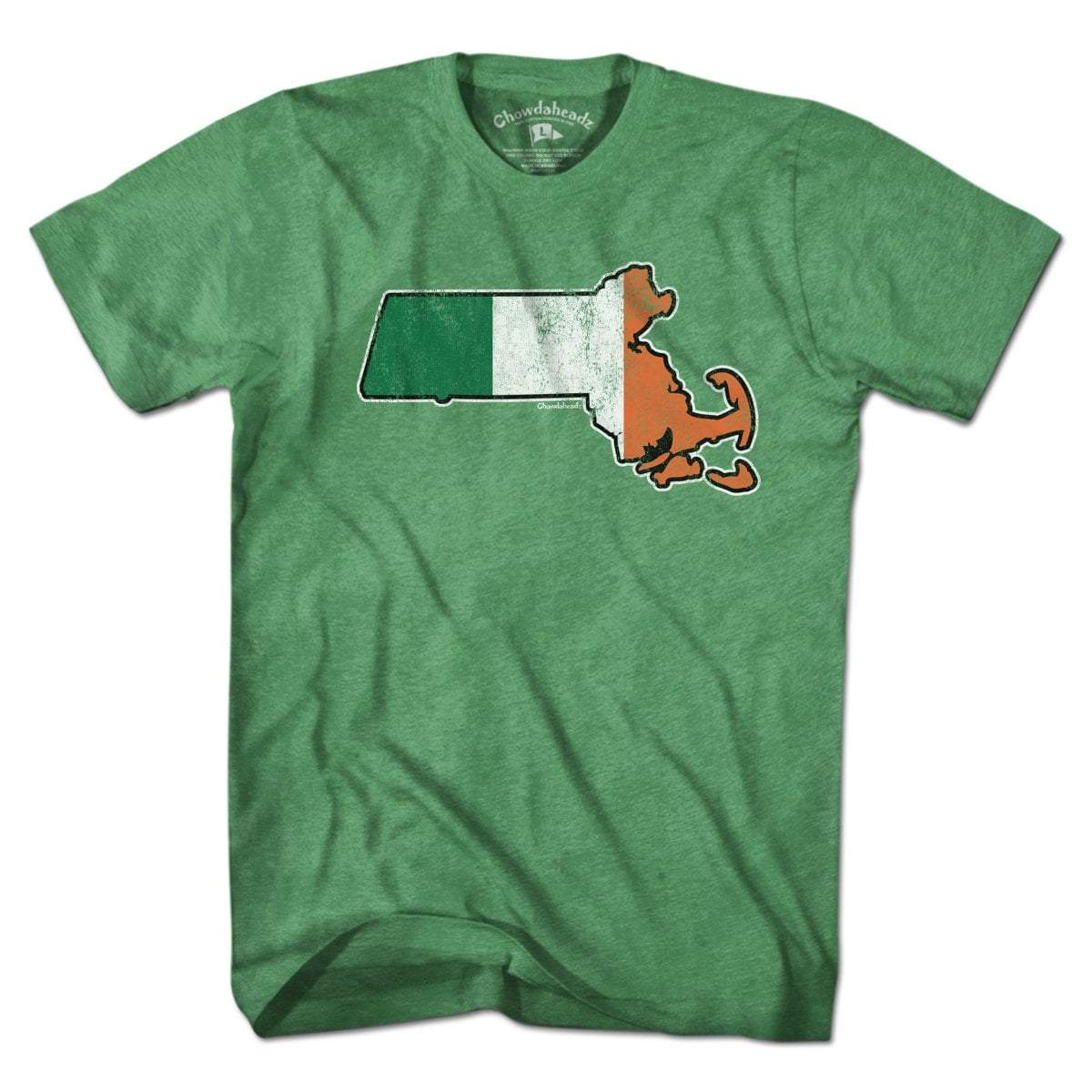 Irish Massachusetts T-shirt - Chowdaheadz